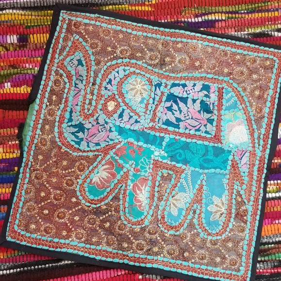 Other - Elephant Boho Decor Pillow Case